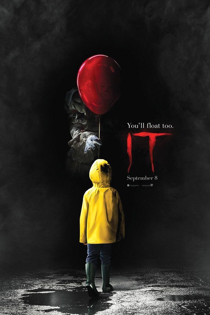 The original It (2017) balloon poster