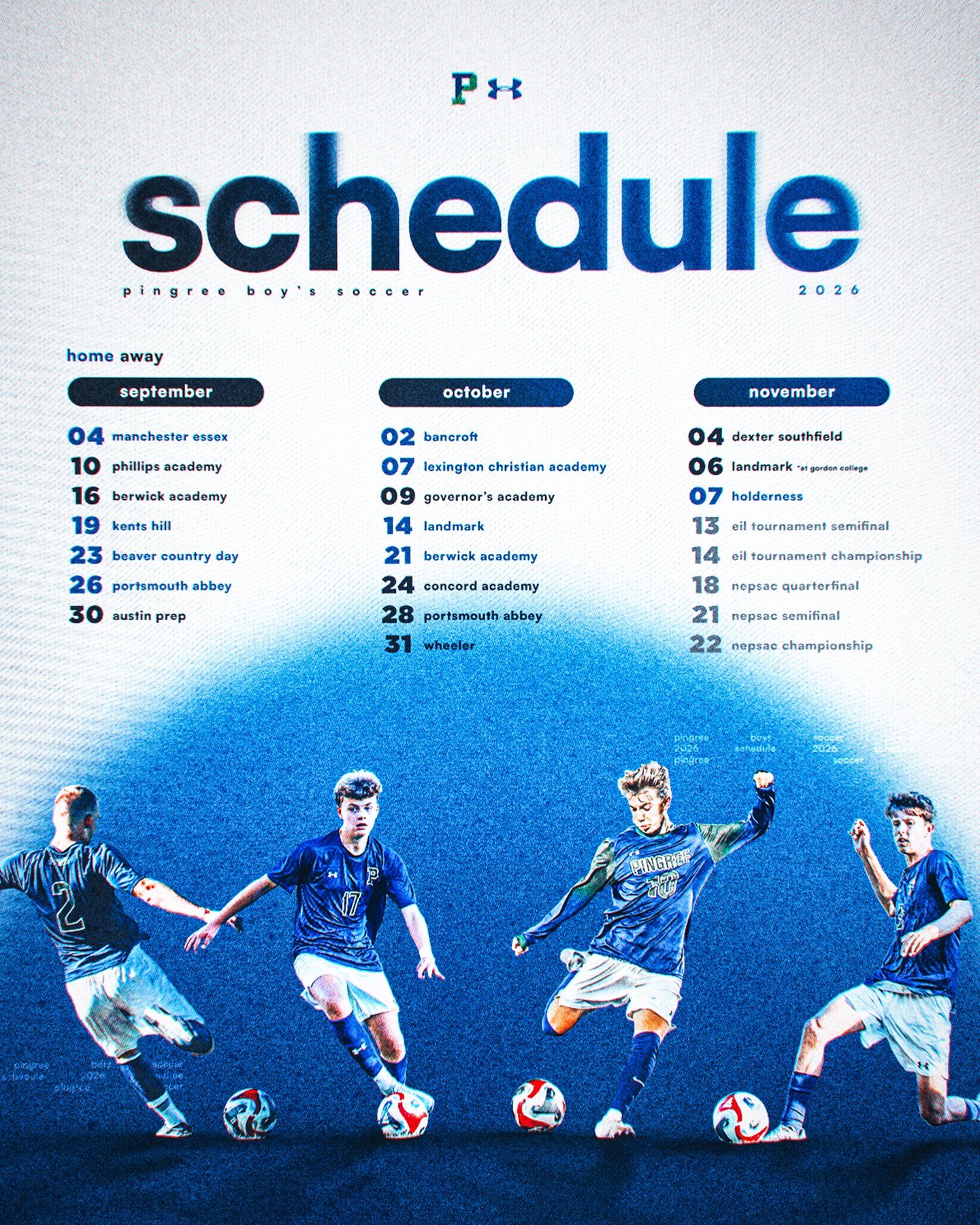 Pingree boys soccer 2026 schedule