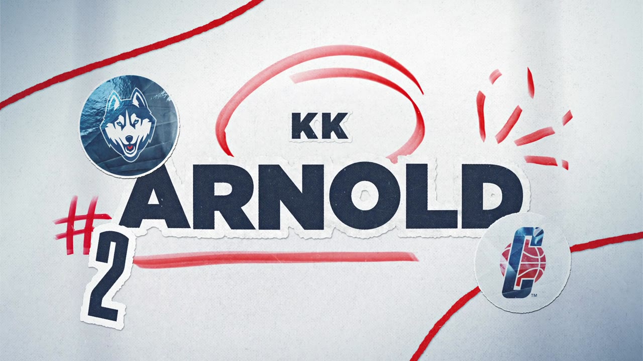 KK Arnold #2 player graphic for UConn Women's Basketball